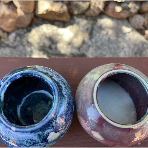 Handmade Ceramic Jar with Lid - Picture 2 of 7